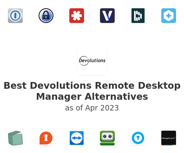 devolutions remote desktop manager