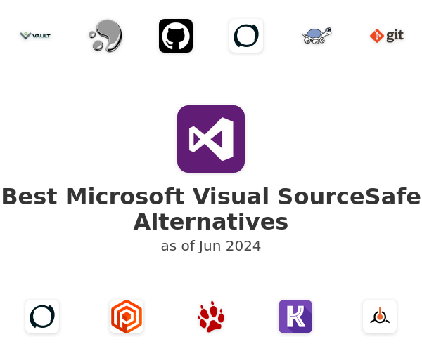 Microsoft Visual SourceSafe Alternatives