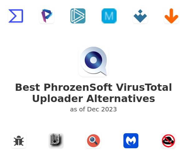 phrozen software virustotal uploader