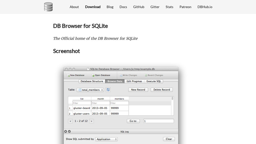 db browser for sqlite with mockaroo