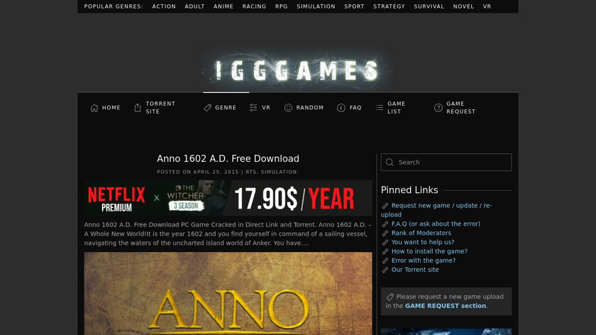 games like anno 1602 ad