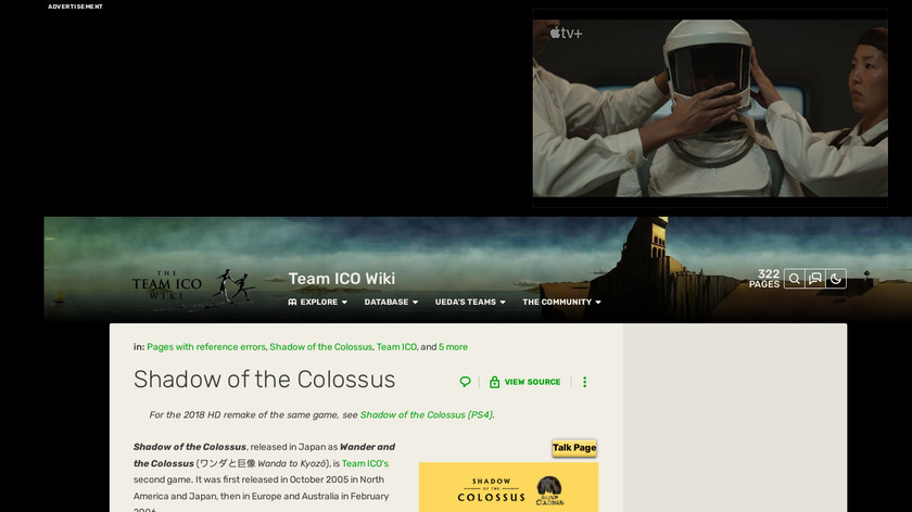 Colossus V, Team Ico Wiki