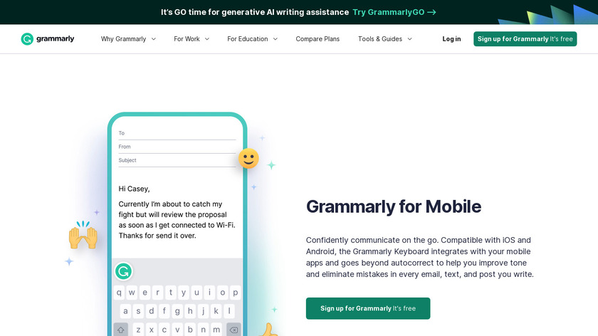 grammarly keyboard review