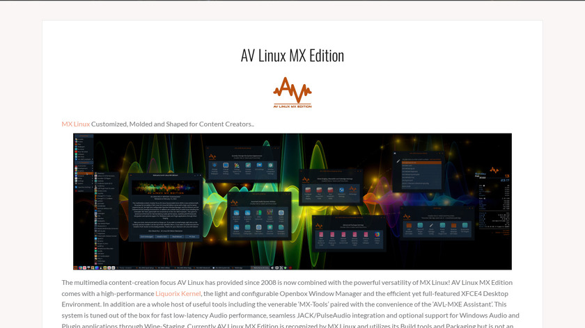 AV Linux VS UbuntuStudio - compare differences & reviews?