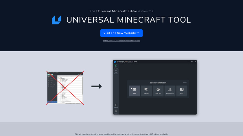 use universal minecraft editor