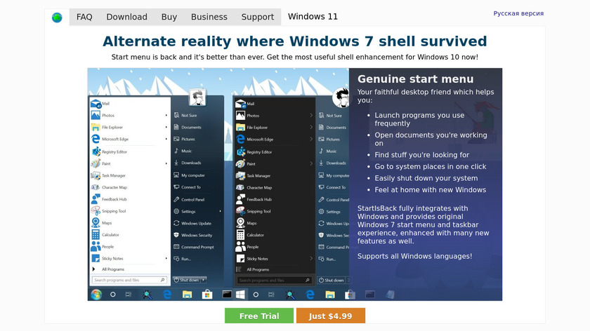 instal the new for windows StartIsBack++ 3.6.7