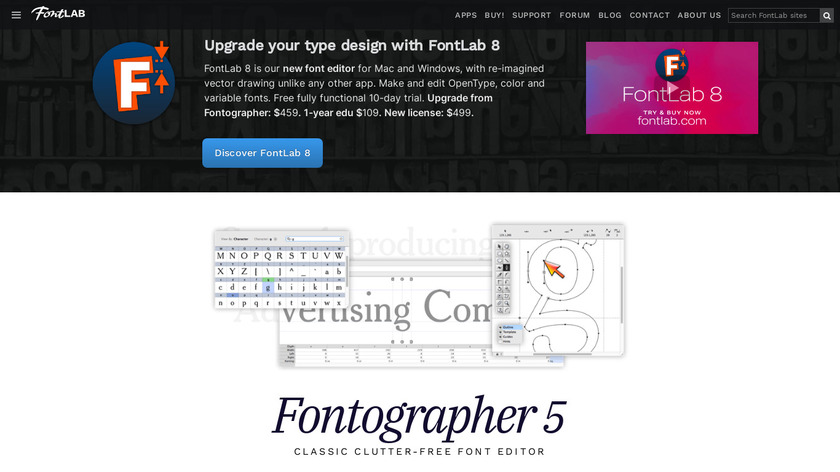fontlab studio vs fontographer