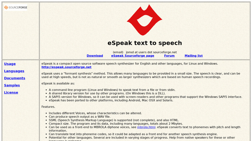 open source text to speech for mac
