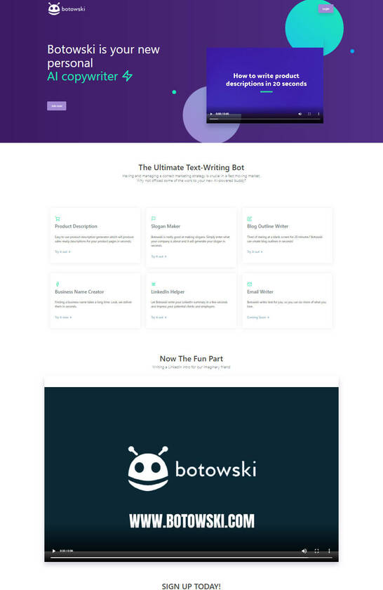 Botowski VS Jarvis by Conversion.ai - compare differences & reviews?