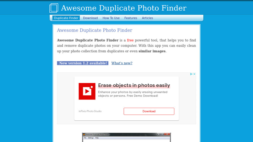 awesome duplicate photo finder