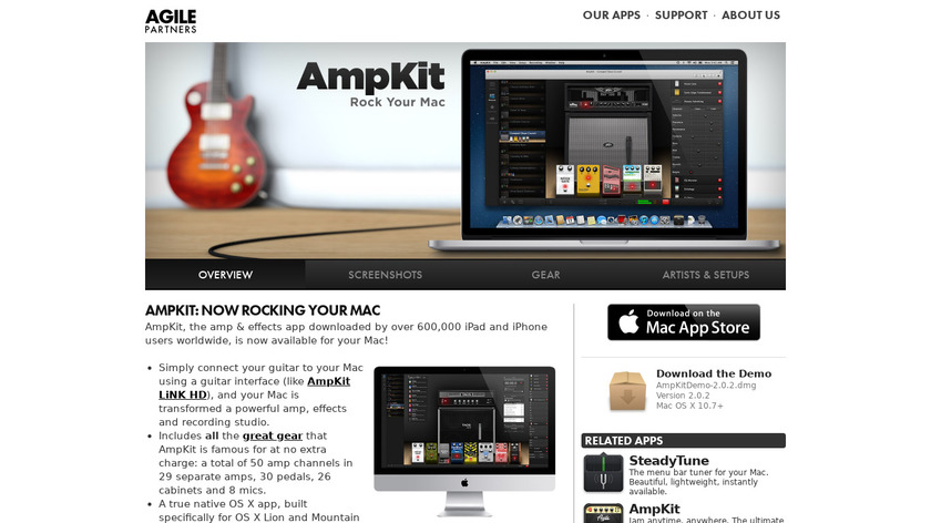 guitar amplifier app for mac
