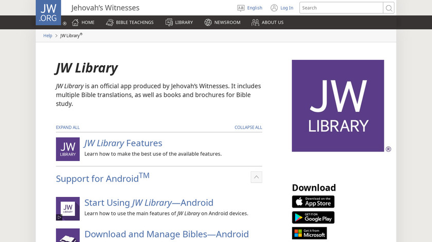 jw library app not working