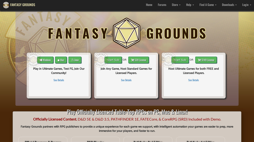 with fantasy grounds ultimate, can a demo account gm?