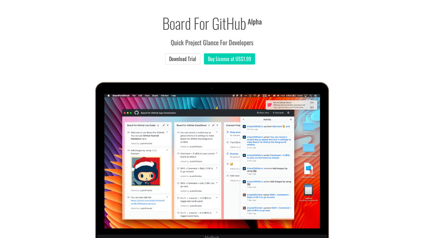 board for github
