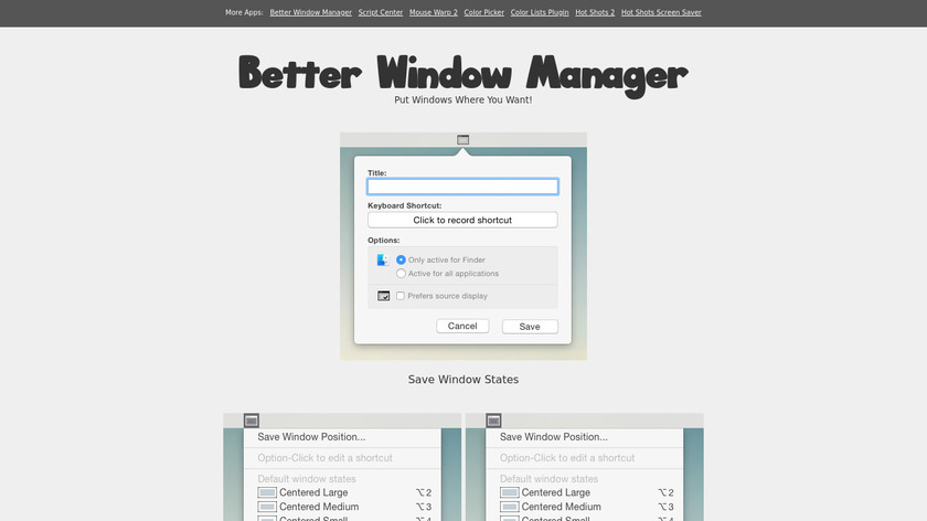 better window manager