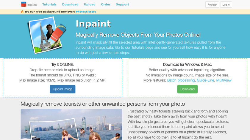 inpaint free trial