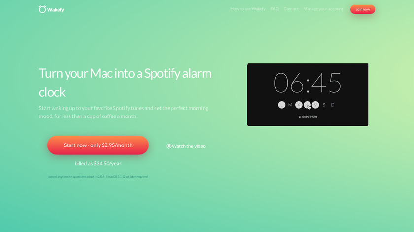 alarm for mac that uses spotify