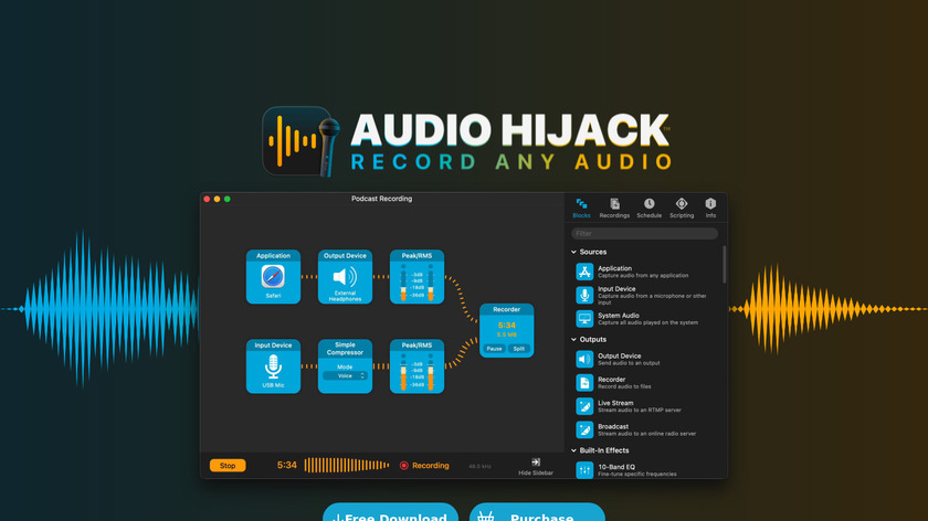 imusic vs audio hijack