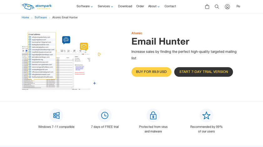 atomic email hunter registration key 2018