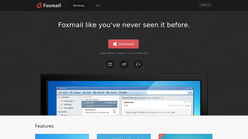 foxmail microsoft exchange server