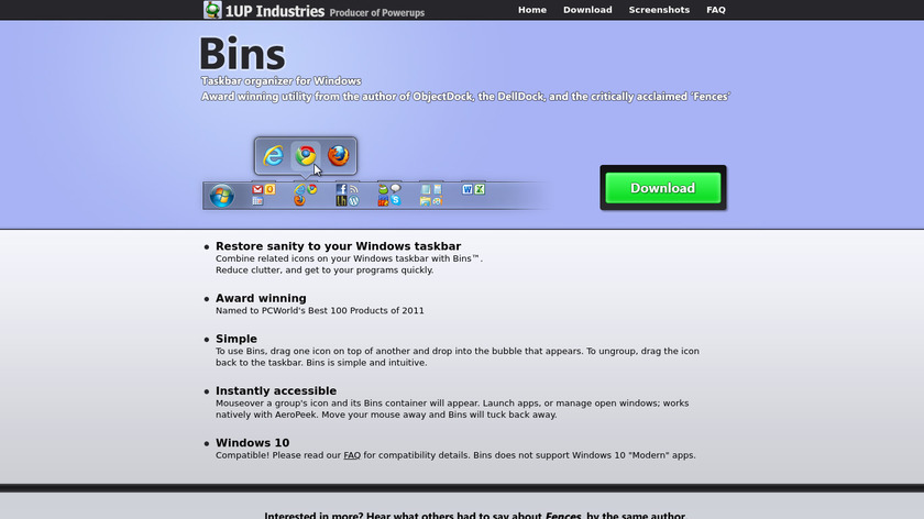 is there a program for mac os x similar to 1up bins?