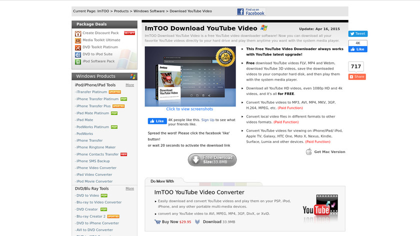 imtoo download youtube video for mac