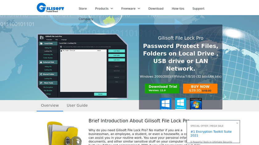 gilisoft file lock pro review