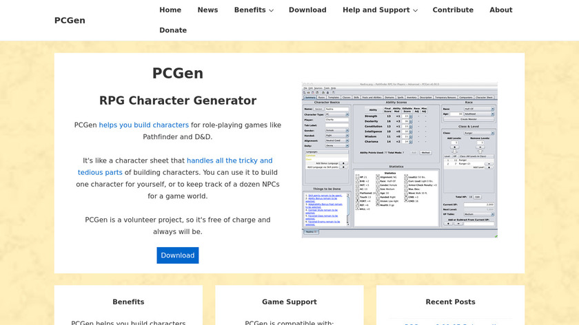 pcgen documentation
