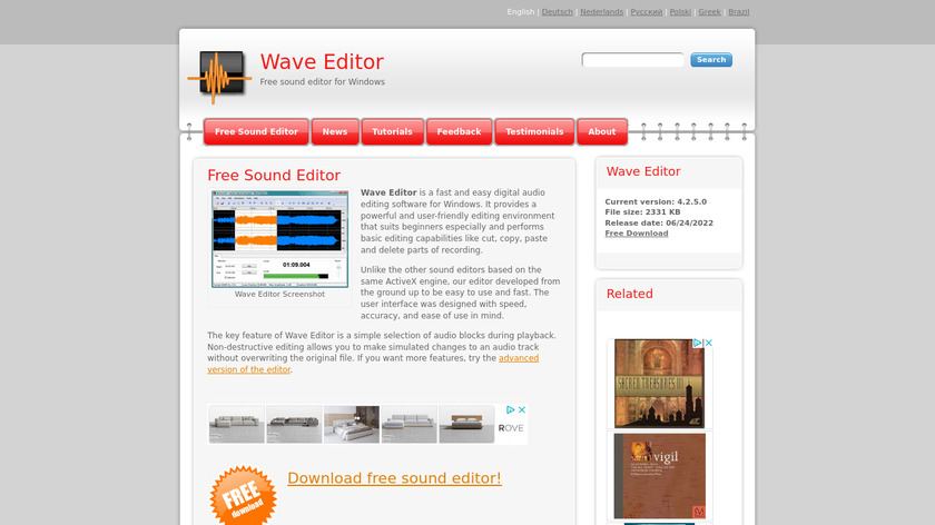 nero wave editor for mac os x