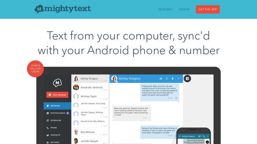 mightytext review