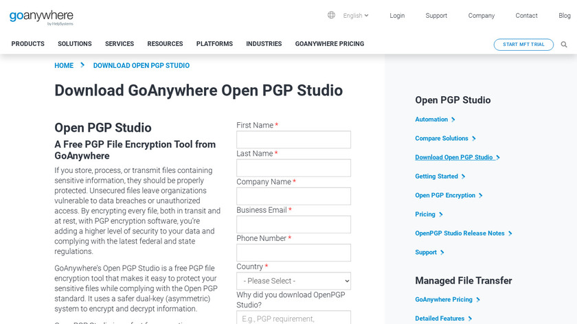 GnuPG VS GoAnywhere OpenPGP Studio - compare differences & reviews?