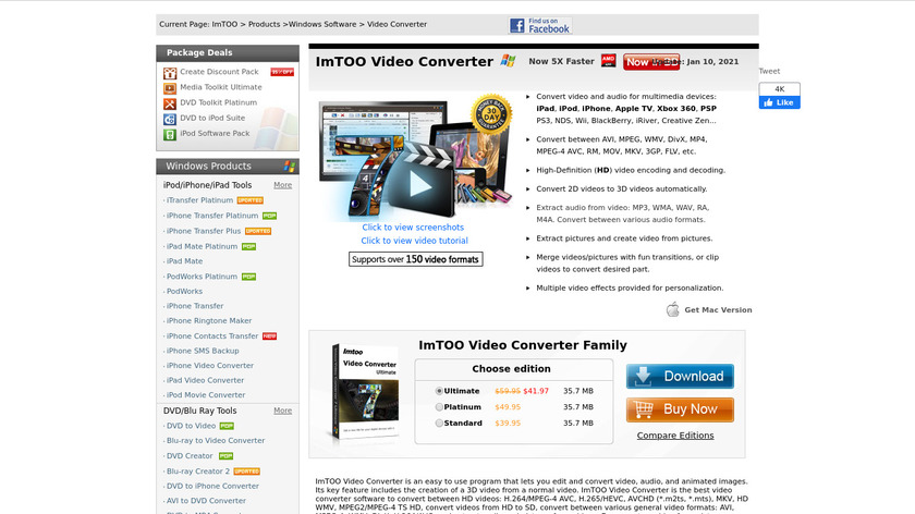 imtoo video converter ultimate 6